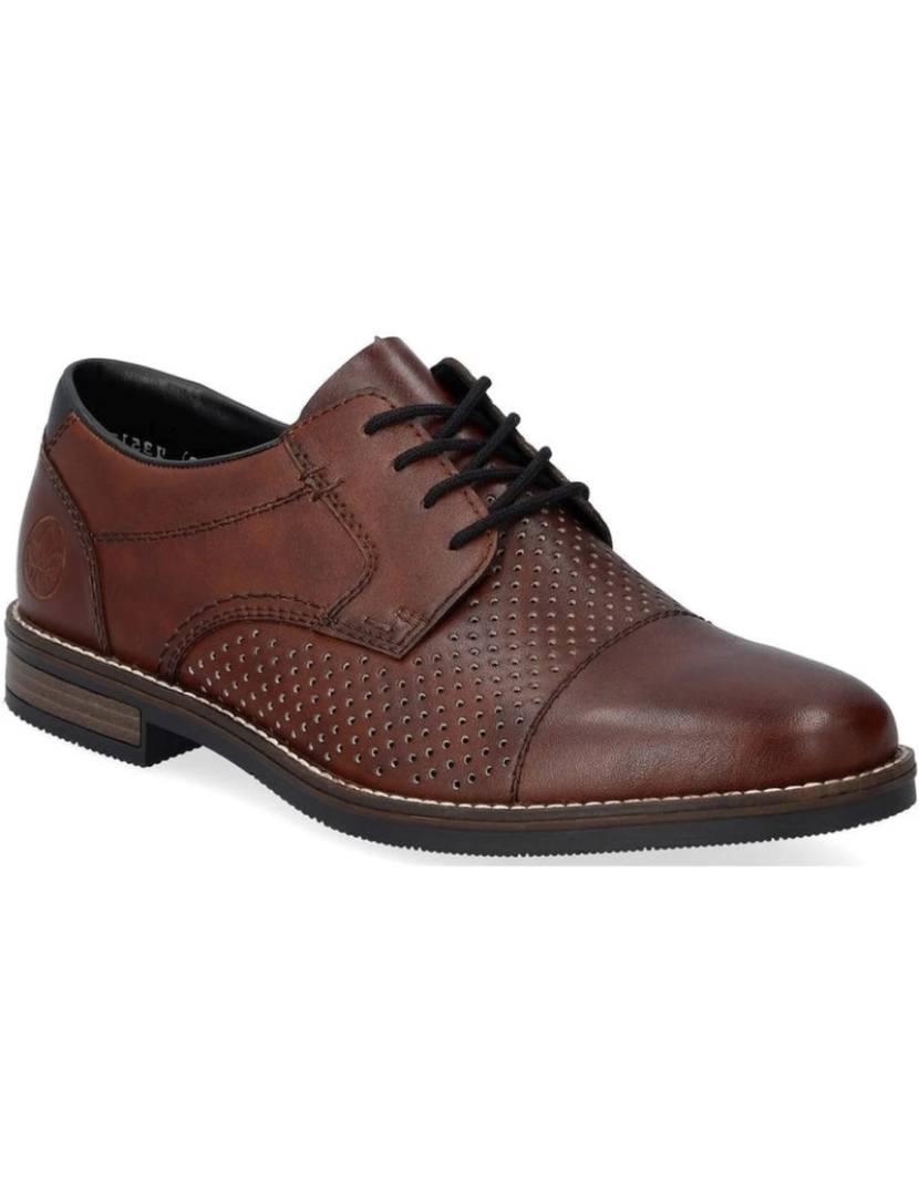 imagem de Rieker Brown Formal Shoes Calçados Masculinos2