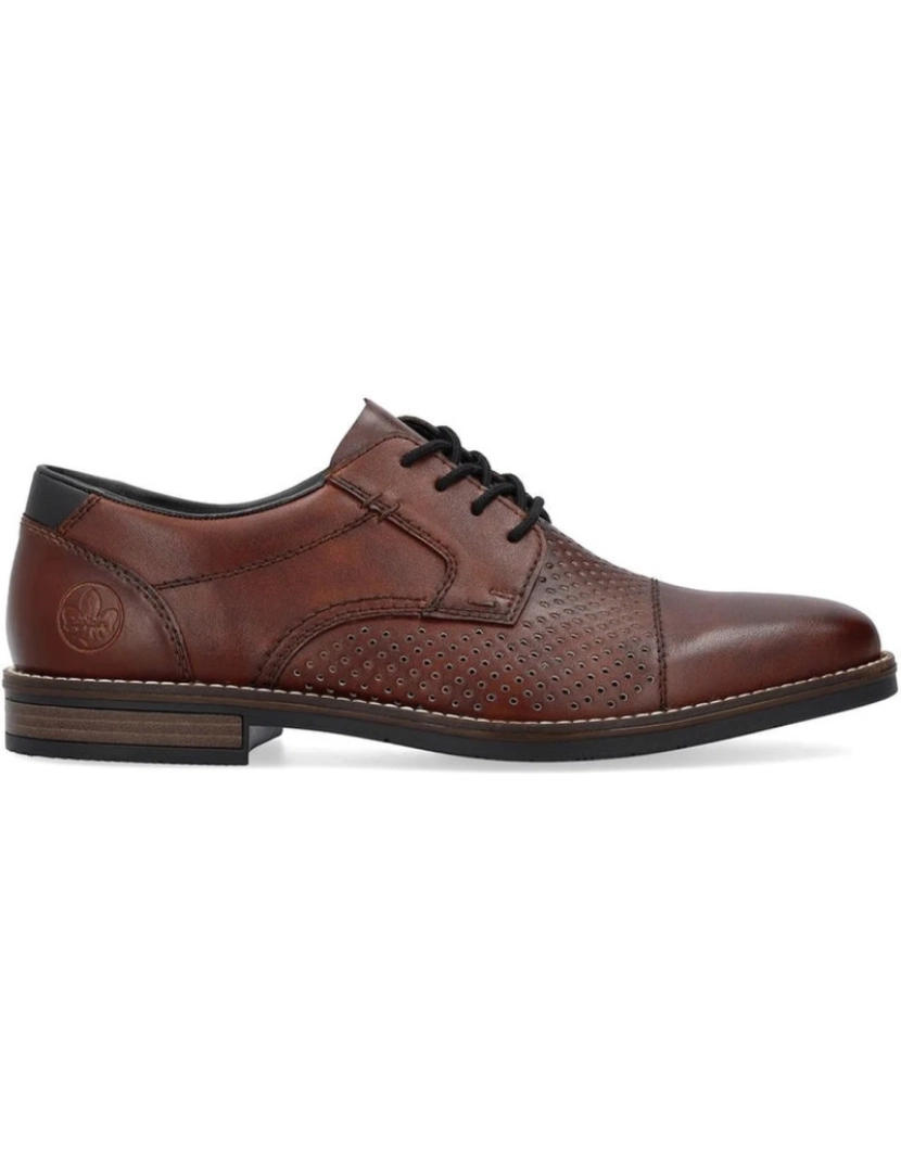 imagem de Rieker Brown Formal Shoes Calçados Masculinos3