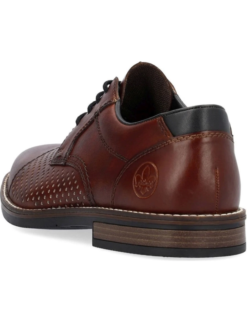 imagem de Rieker Brown Formal Shoes Calçados Masculinos4