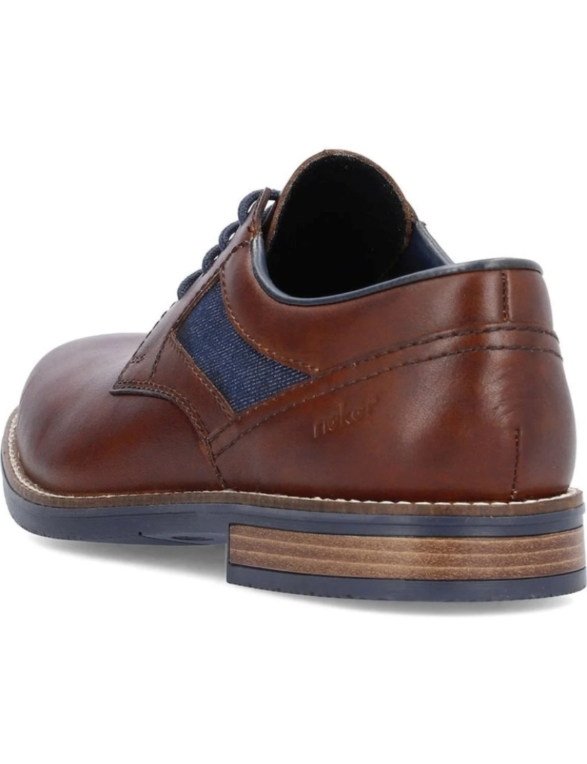 imagem de Rieker Brown Formal Shoes Calçados Masculinos4