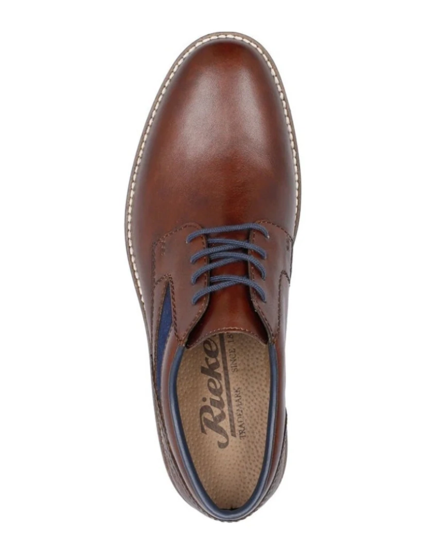 imagem de Rieker Brown Formal Shoes Calçados Masculinos5