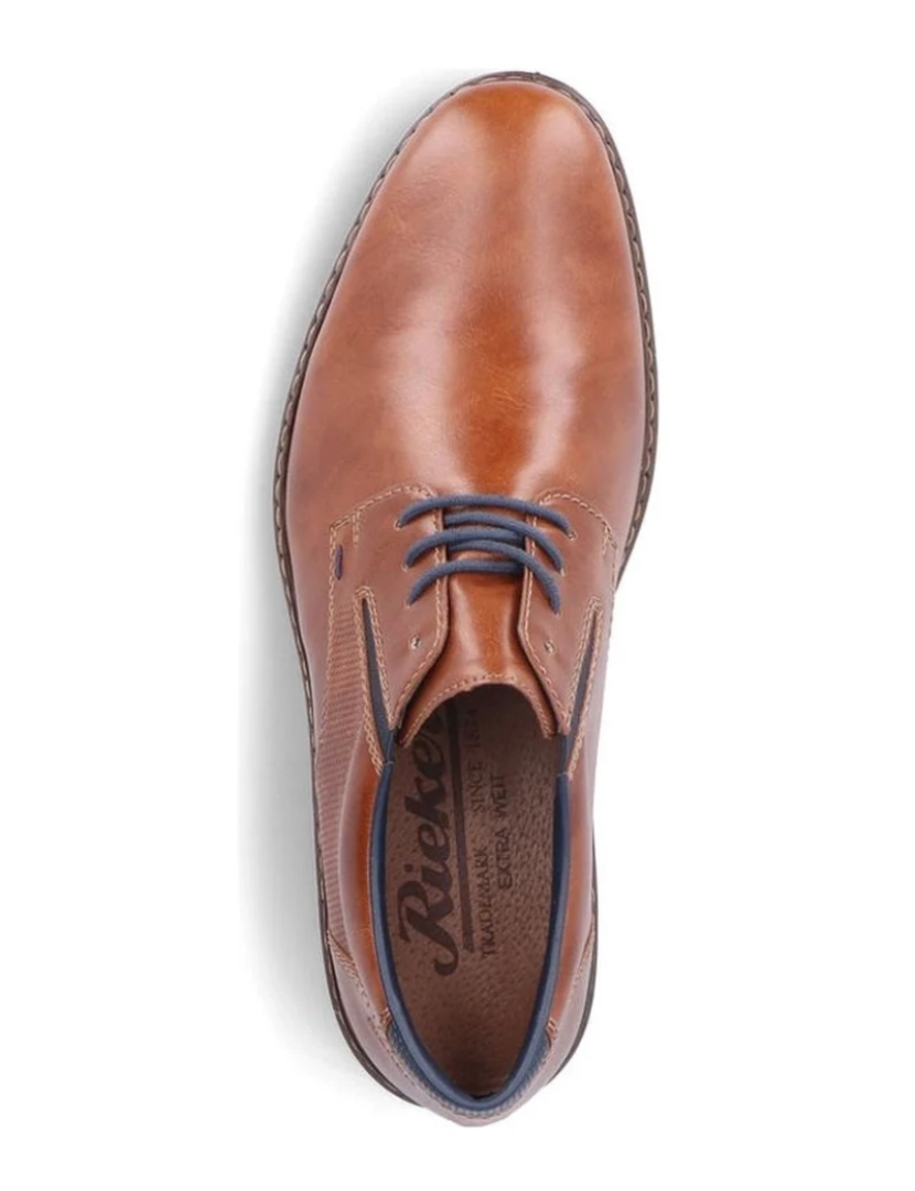 imagem de Rieker Brown Formal Shoes Calçados Masculinos5