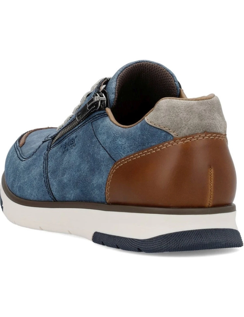 imagem de Rieker Blue Trainers Calçados Masculinos4