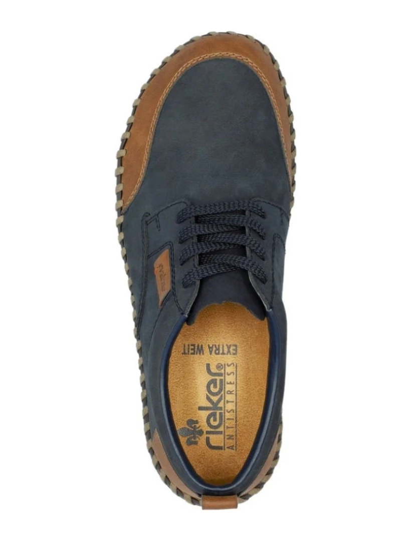 imagem de Rieker Blue Trainers Calçados Masculinos5