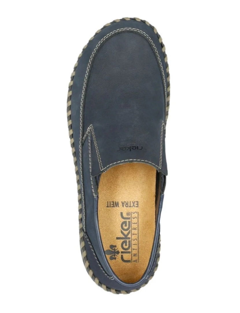 imagem de Rieker Blue Trainers Calçados Masculinos5