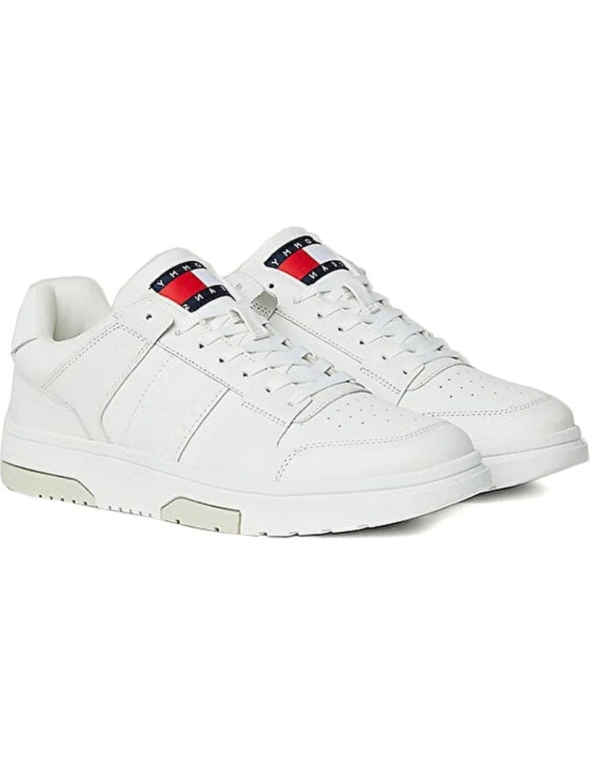 imagem de Tommy Jeans Bege Trainers sapatos masculinos2