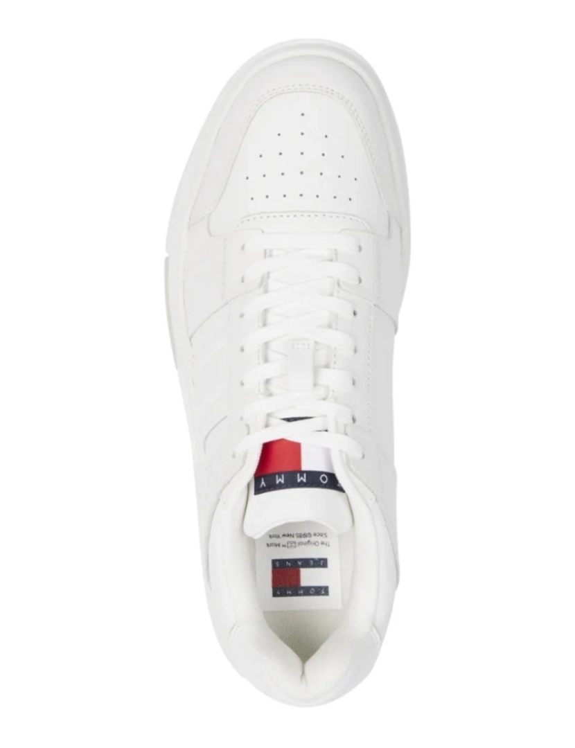 imagem de Tommy Jeans Bege Trainers sapatos masculinos4