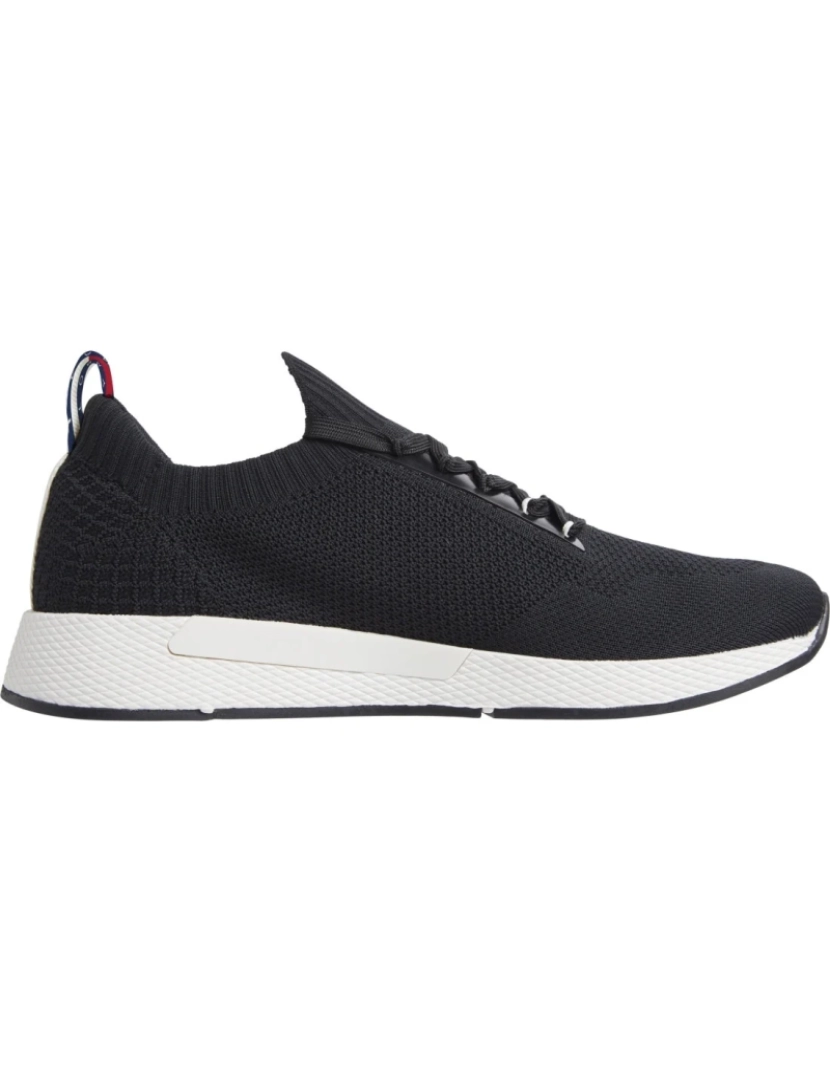 imagem de Tommy Jeans Black Trainers Calçados Masculinos6