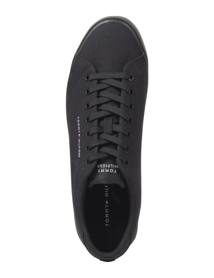 imagem de Tommy Hilfiger Preto Trainers Calçados Masculinos4