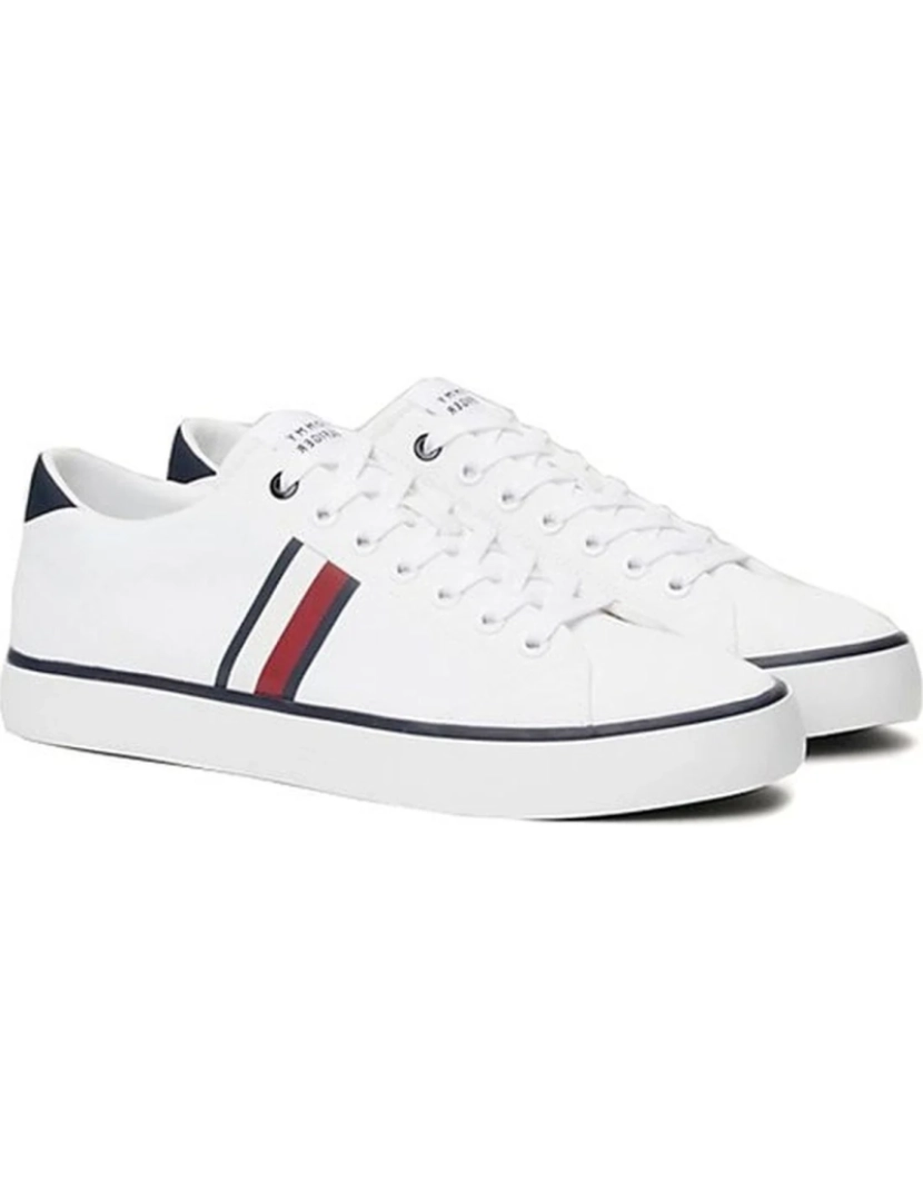 imagem de Tommy Hilfiger Branco Trainers Calçados Masculinos2