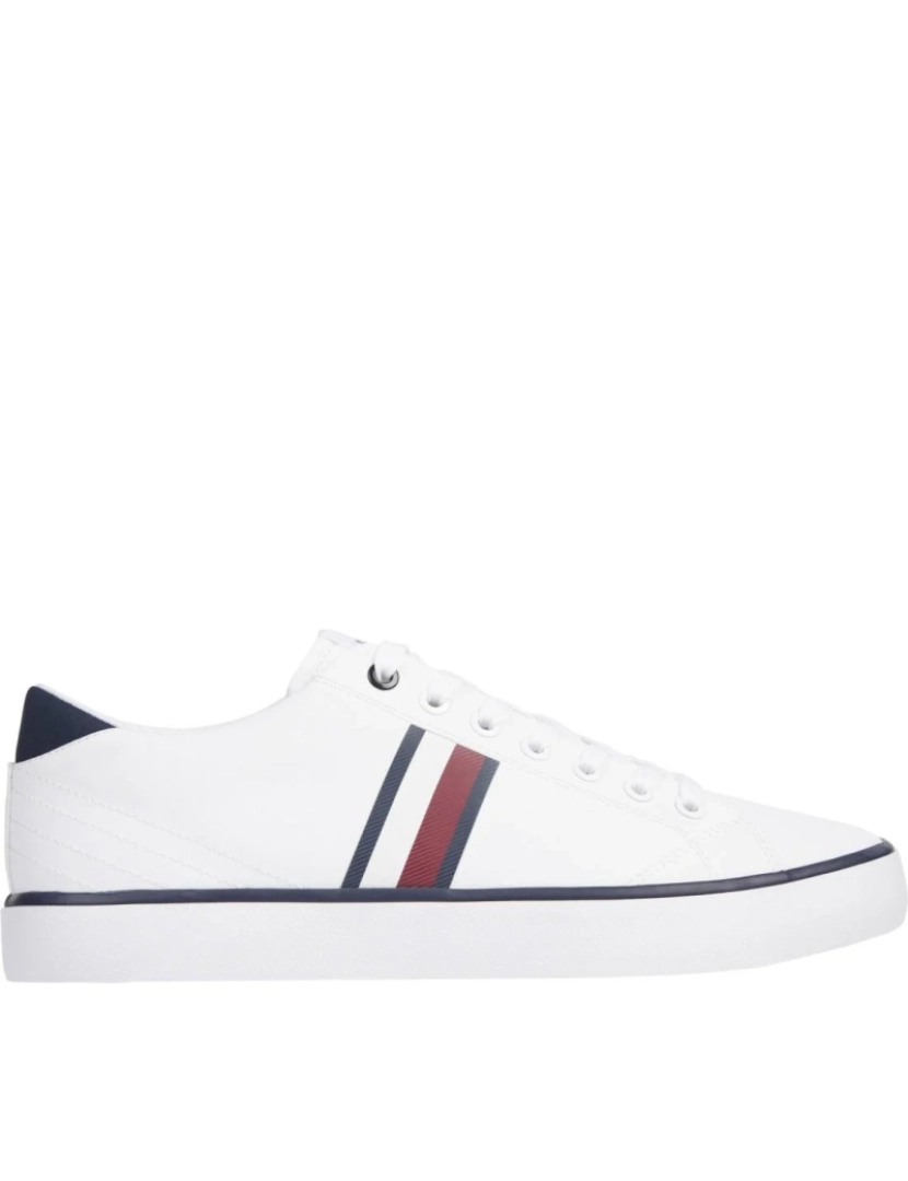 imagem de Tommy Hilfiger Branco Trainers Calçados Masculinos3