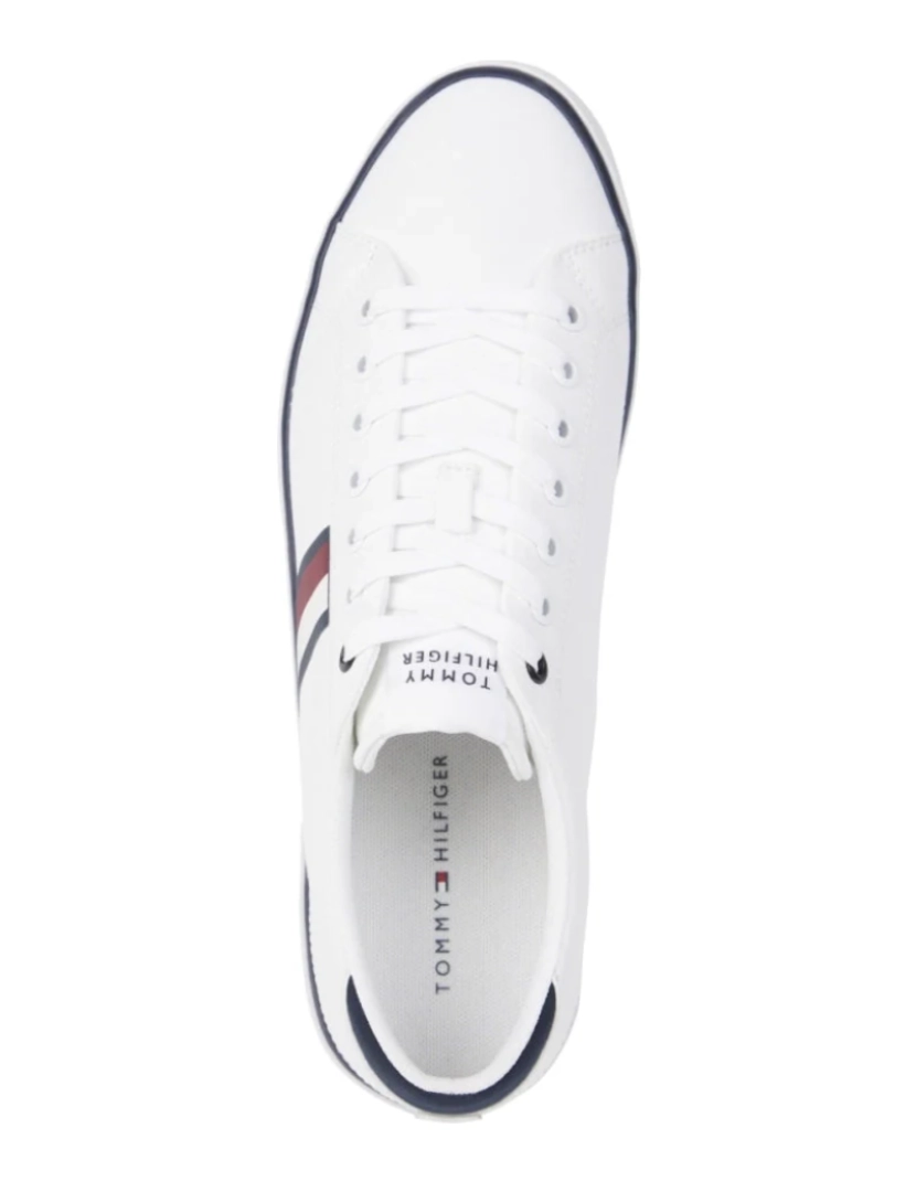 imagem de Tommy Hilfiger Branco Trainers Calçados Masculinos4