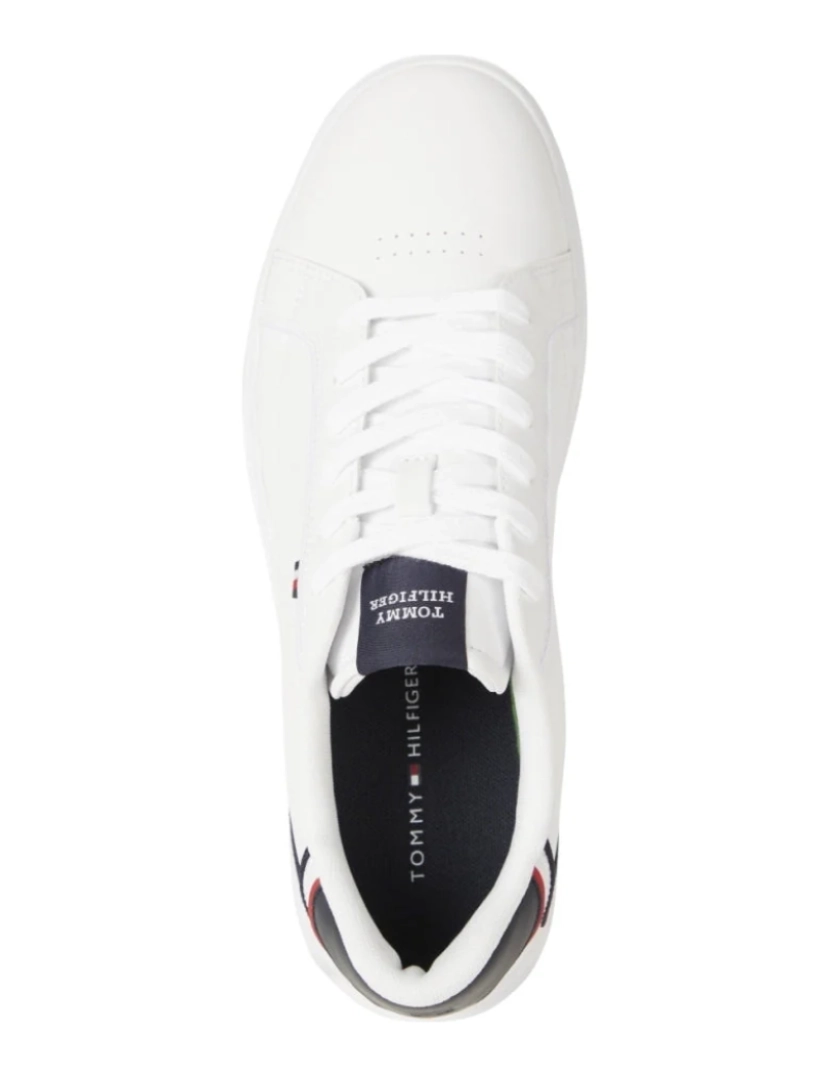 imagem de Tommy Hilfiger Branco Trainers Calçados Masculinos3