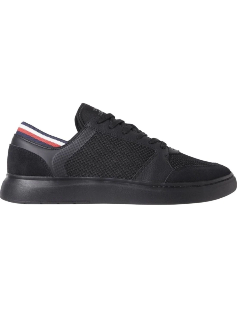 Tommy Hilfiger - Tommy Hilfiger Preto Trainers Calçados Masculinos