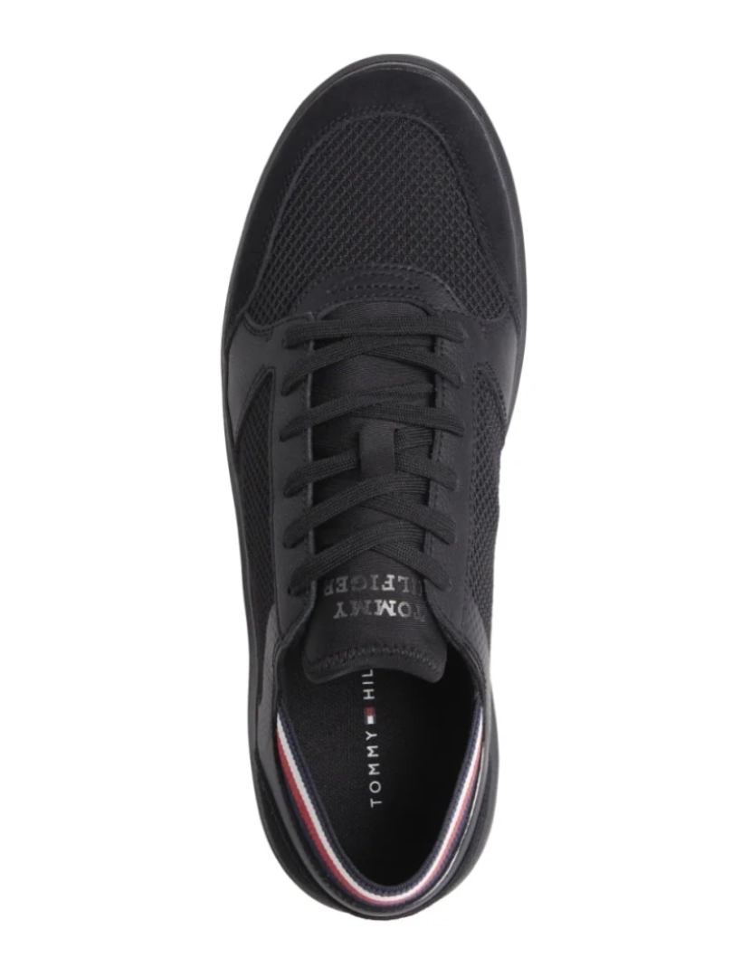 imagem de Tommy Hilfiger Preto Trainers Calçados Masculinos3