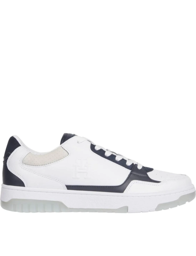 imagem de Tommy Hilfiger Branco Trainers Calçados Masculinos2