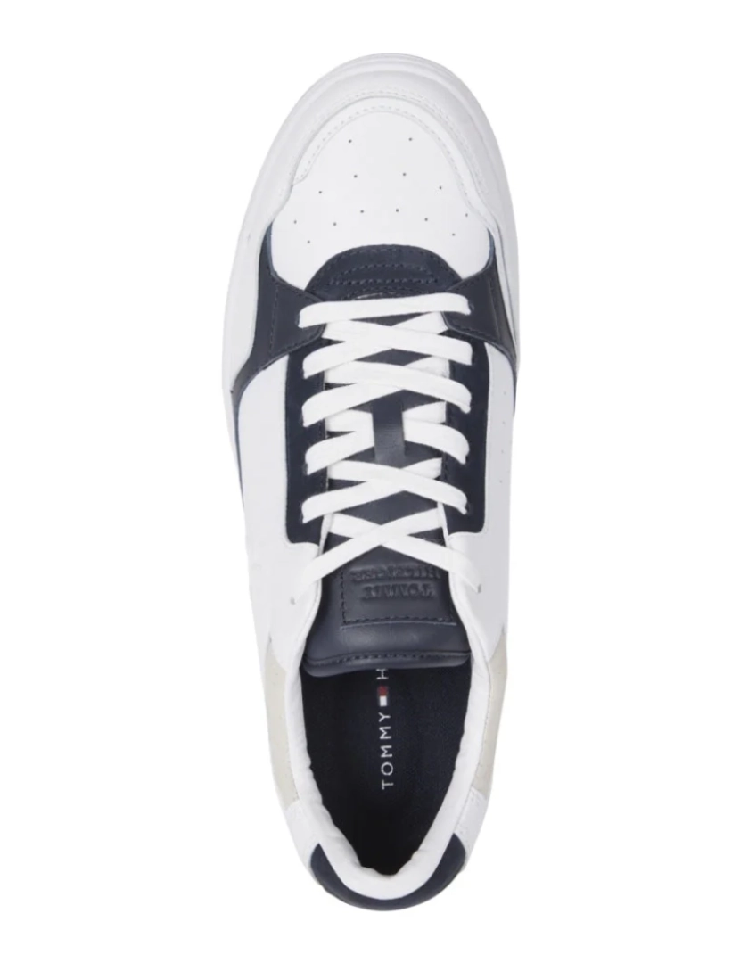 imagem de Tommy Hilfiger Branco Trainers Calçados Masculinos3