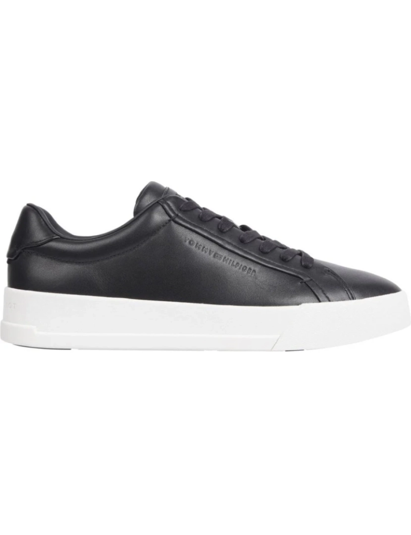 Tommy Hilfiger - Tommy Hilfiger Preto Trainers Calçados Masculinos