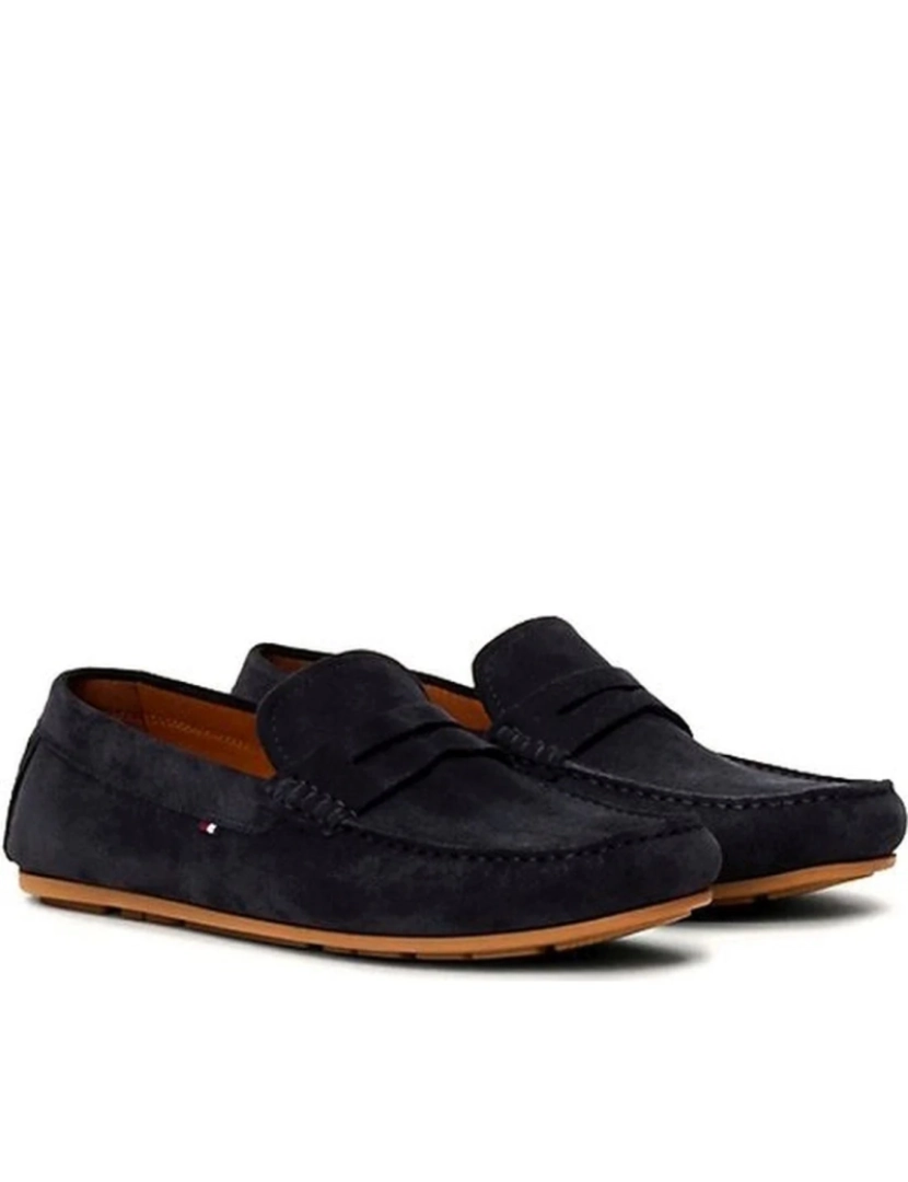 Tommy Hilfiger - Tommy Hilfiger Mocassins azuis Calçados Masculinos