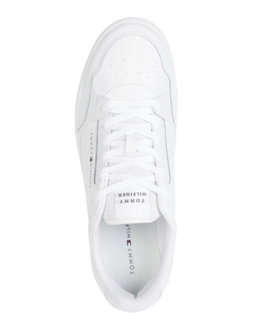 imagem de Tommy Hilfiger Branco Trainers Calçados Masculinos4