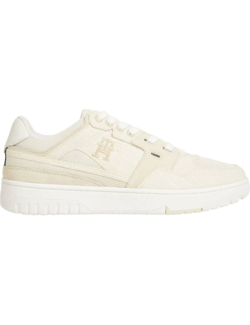 Tommy Hilfiger - Tommy Hilfiger Bege Trainers Calçados Masculinos