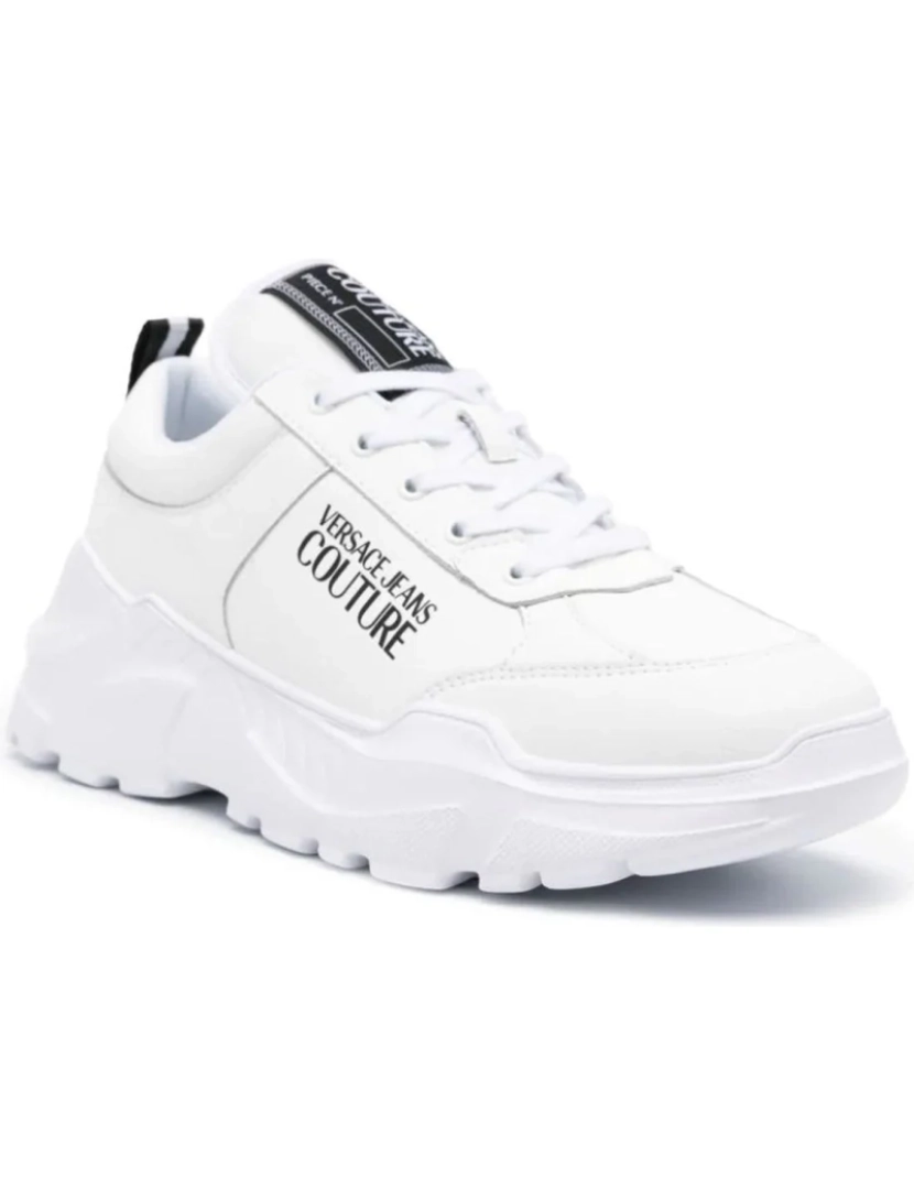 Versace Jeans Couture - Versace Jeans Couture White Trainers Calçados Masculinos