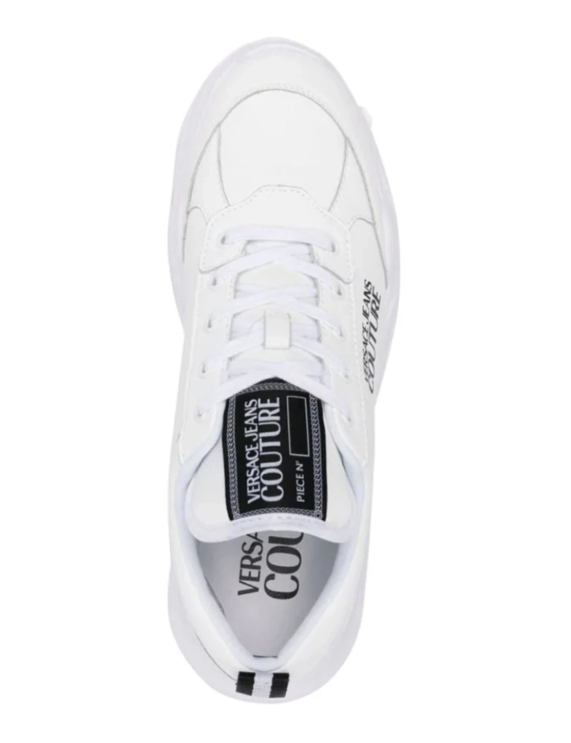 imagem de Versace Jeans Couture White Trainers Calçados Masculinos5