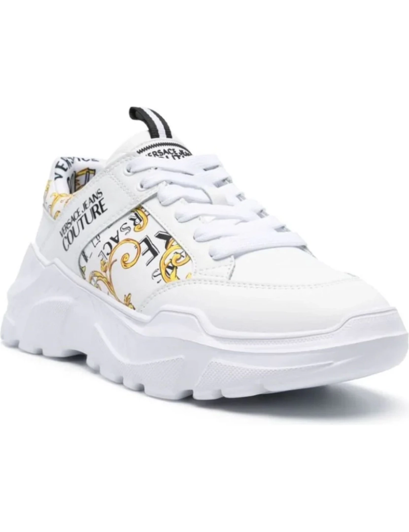 Versace Jeans Couture - Versace Jeans Couture White Trainers Calçados Masculinos