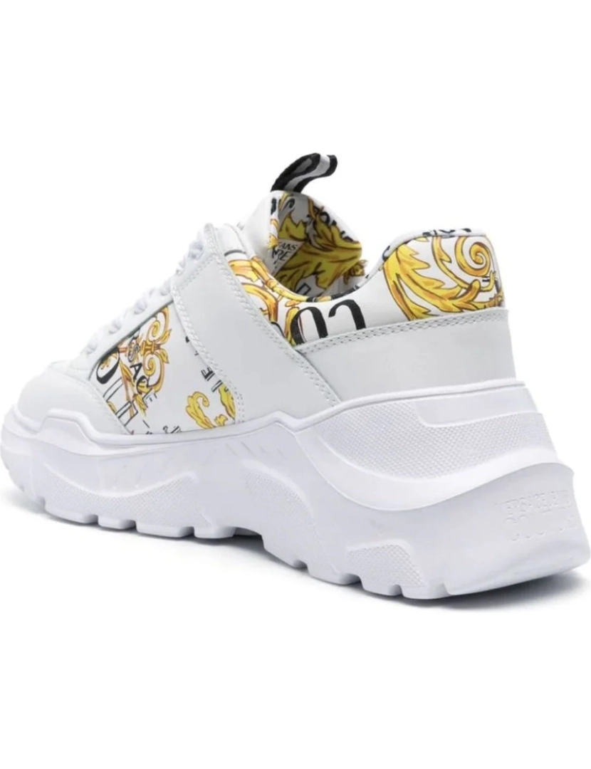 imagem de Versace Jeans Couture White Trainers Calçados Masculinos4