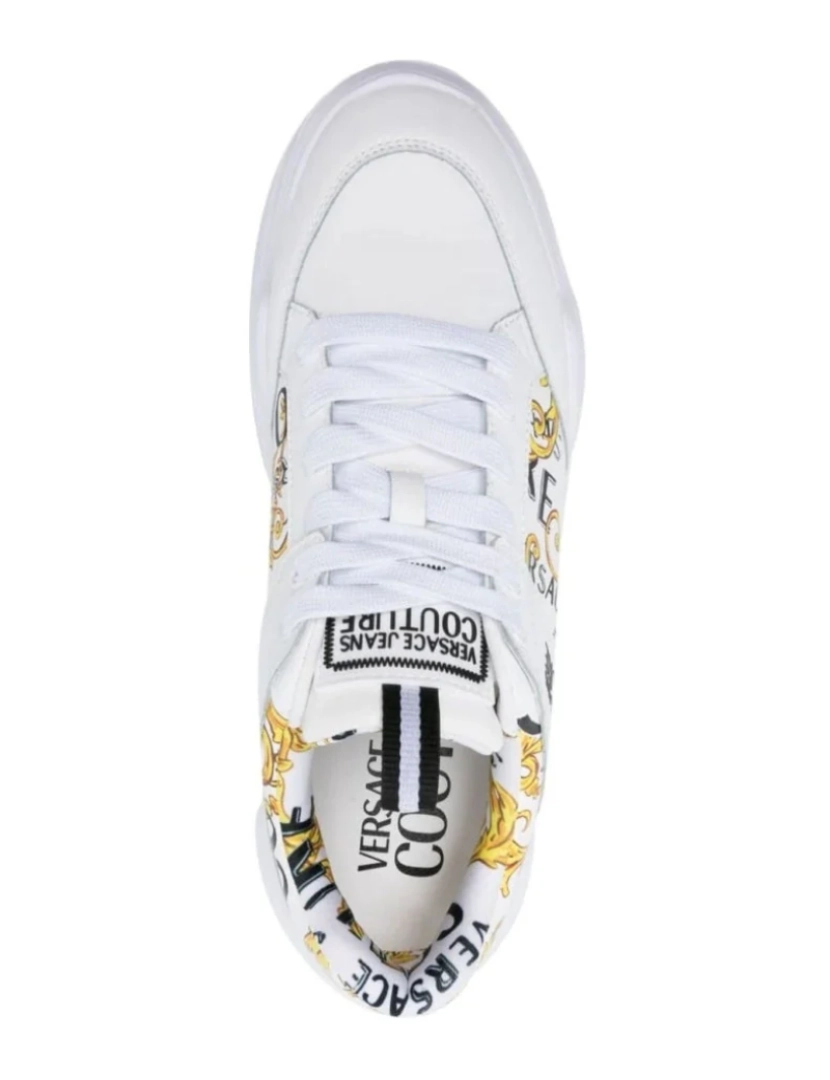 imagem de Versace Jeans Couture White Trainers Calçados Masculinos5