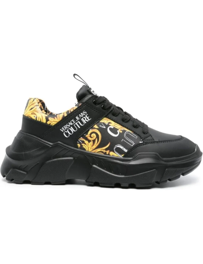 imagem de Versace Jeans Couture Preto Trainers Calçados Masculinos3