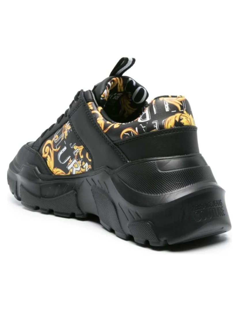 imagem de Versace Jeans Couture Preto Trainers Calçados Masculinos4