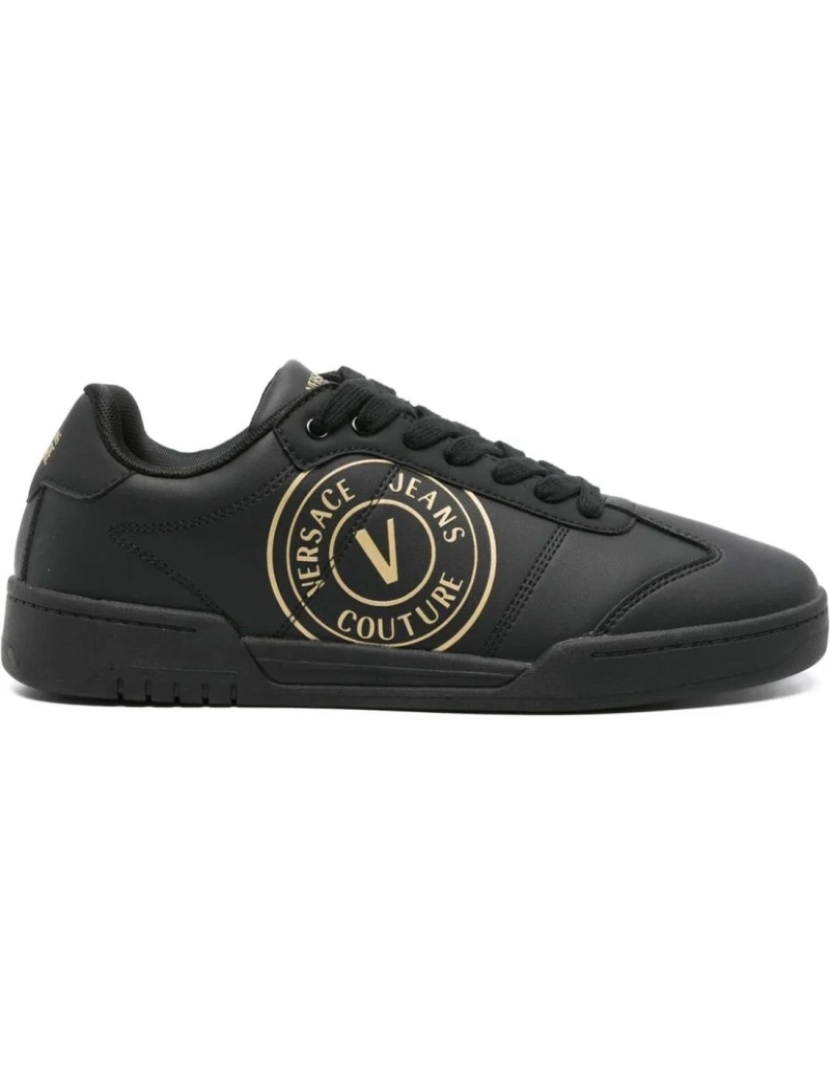 imagem de Versace Jeans Couture Preto Trainers Calçados Masculinos3