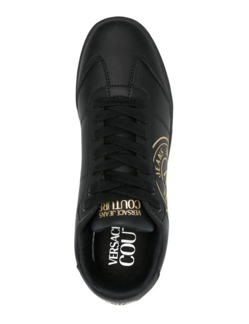 imagem de Versace Jeans Couture Preto Trainers Calçados Masculinos5