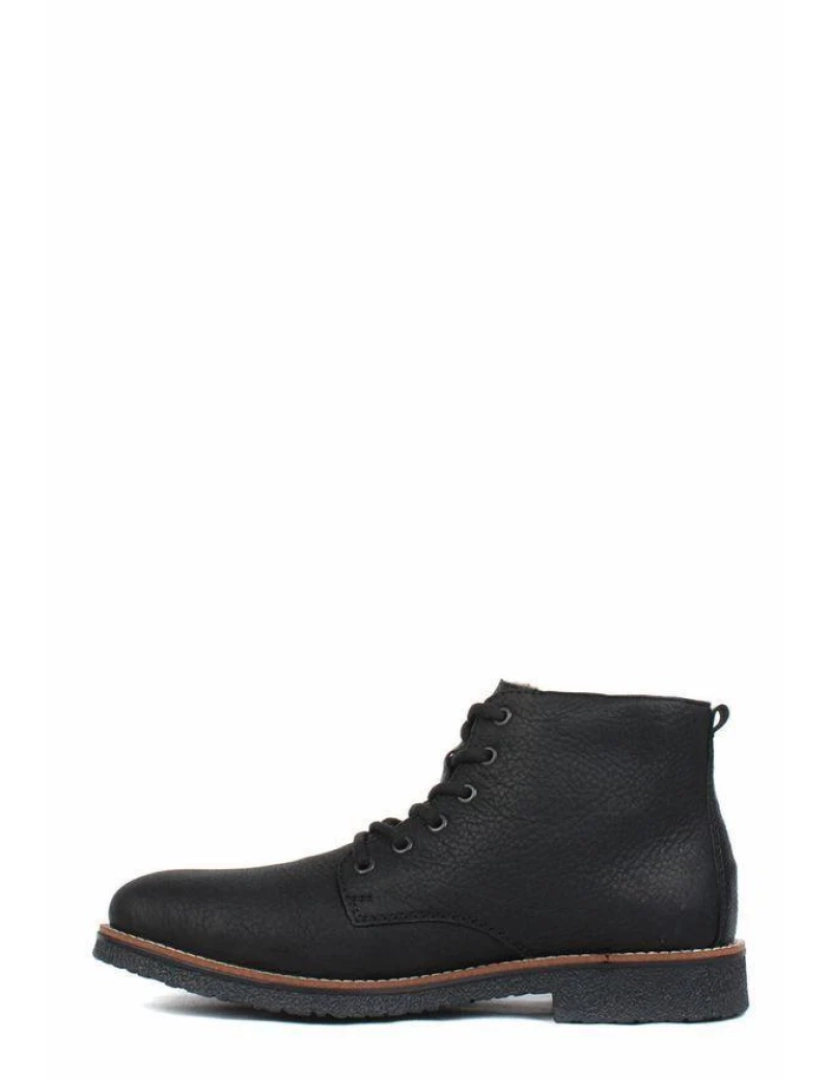 imagem de Rieker Preto botas sapatos masculinos3