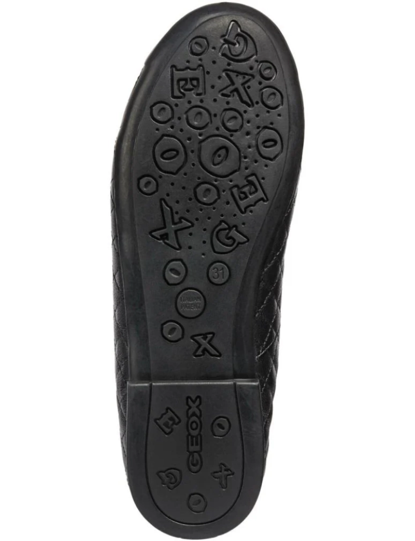 imagem de Geox Black Flats Calçados Femininos8