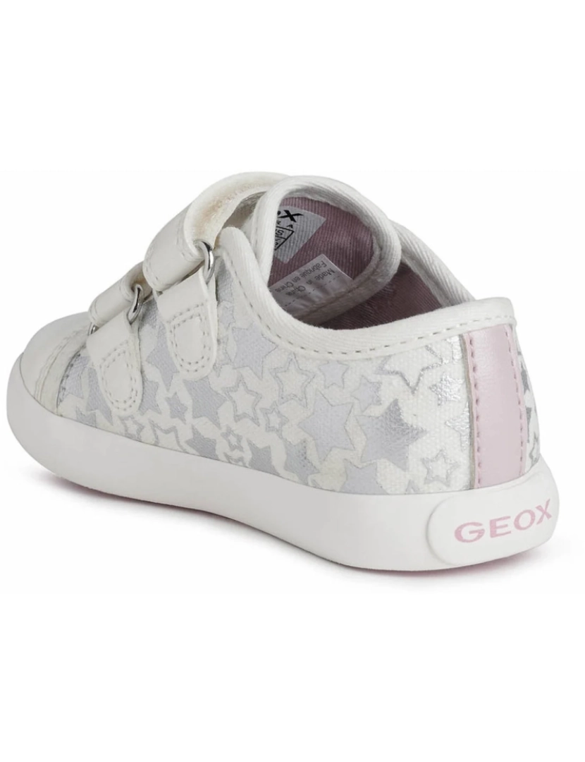 imagem de Geox Branco Flats Calçados Femininos4