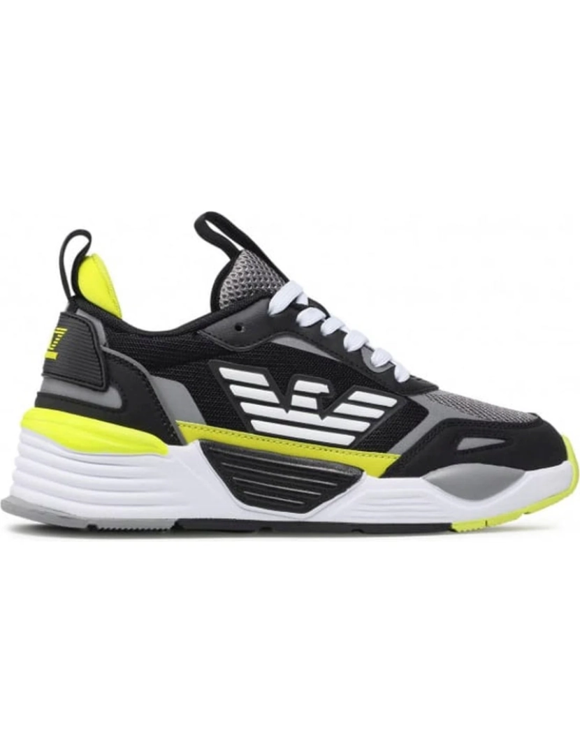 Ea7 - Ea7 Black Trainers Unisex Adults Shoes