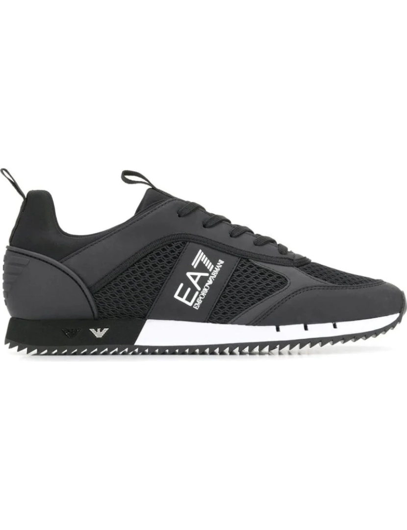 Ea7 - Ea7 Black Trainers Unisex Adults Shoes