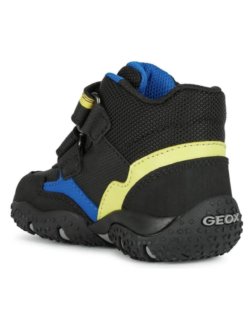 imagem de Geox Preto Botas Meninos Sapatos4