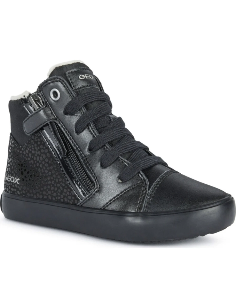 imagem de Geox botas pretas sapatos meninas3