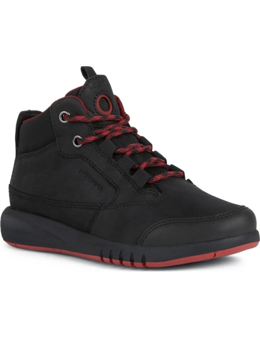 imagem de Geox Preto Botas Meninos Sapatos3