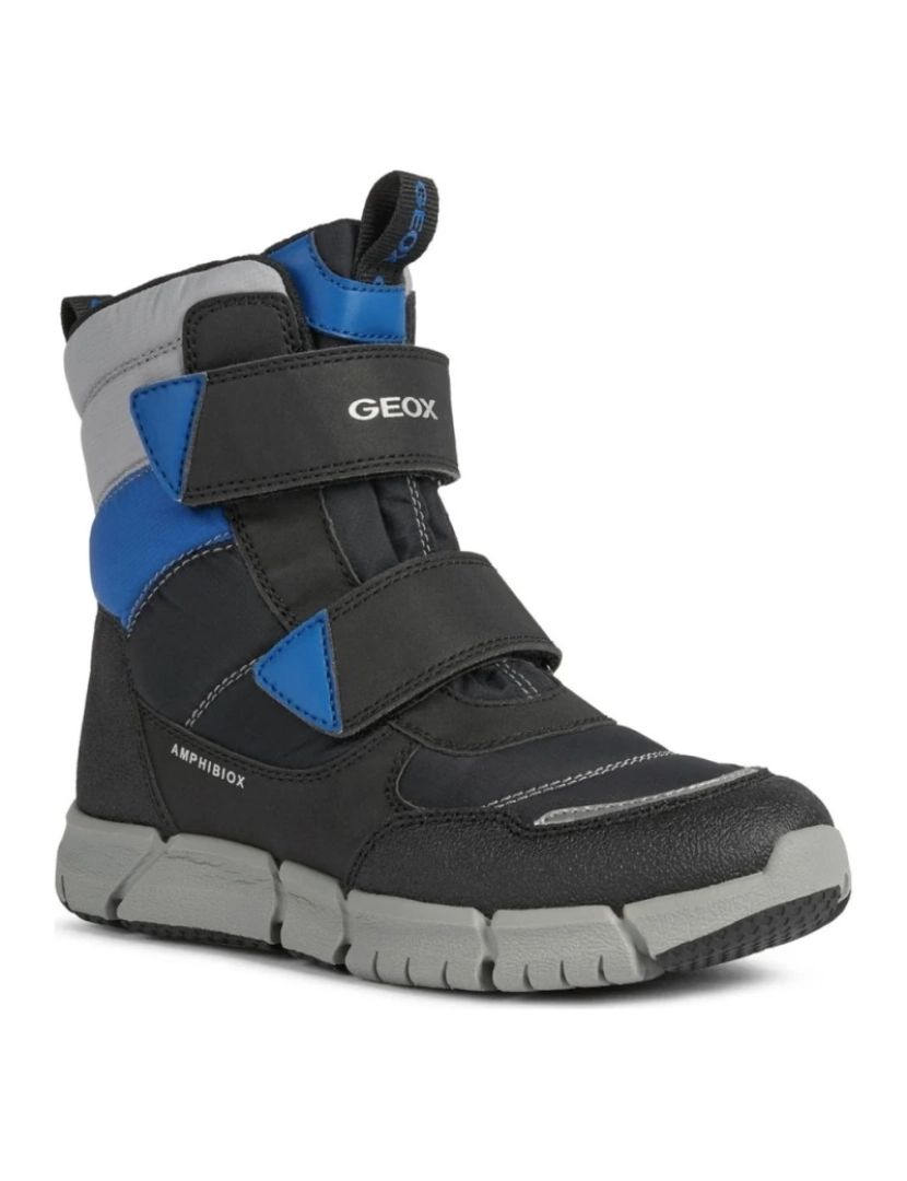 imagem de Geox Preto Botas Meninos Sapatos3