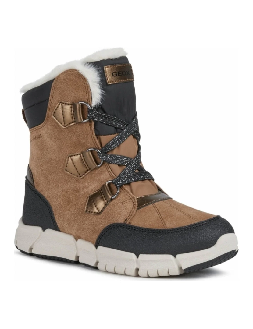 imagem de Geox Brown botas sapatos meninas3