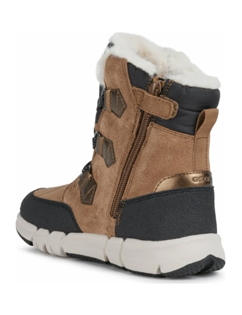 imagem de Geox Brown botas sapatos meninas4