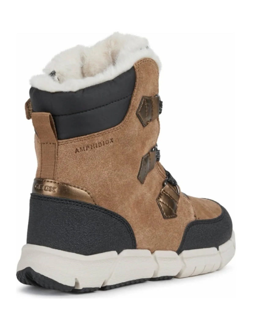 imagem de Geox Brown botas sapatos meninas5