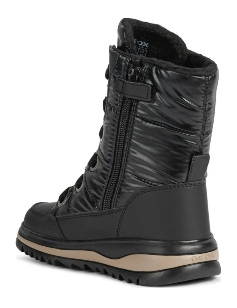 imagem de Geox botas pretas sapatos meninas4