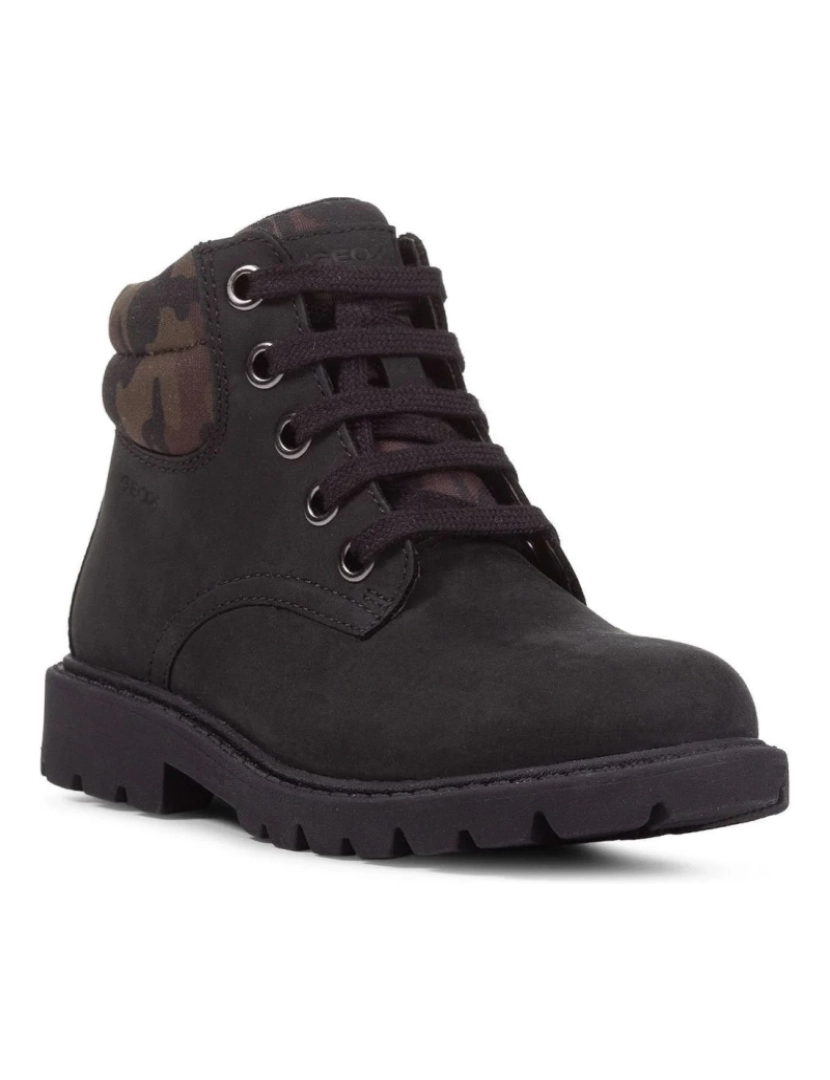 imagem de Geox Preto Botas Meninos Sapatos3