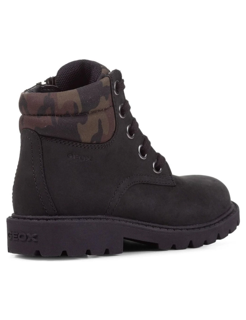 imagem de Geox Preto Botas Meninos Sapatos5