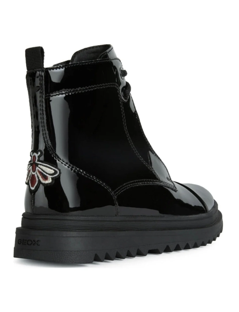 imagem de Geox botas pretas sapatos meninas5